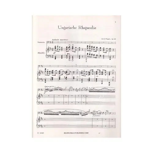 Hungarian Rhapsody - Op.68