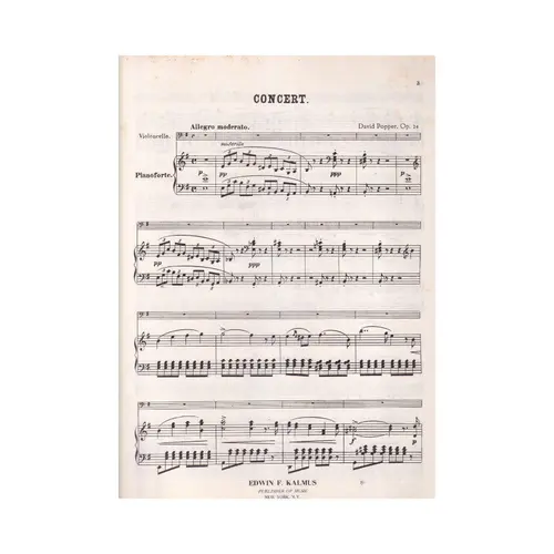 Cello Concerto In E Min-Op.24