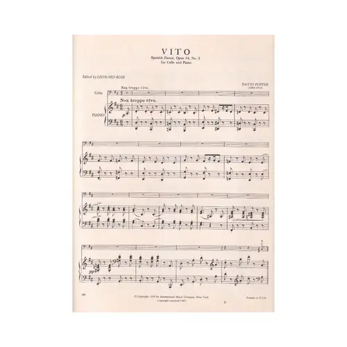 Vito - Spanish Dance - Op.54 N.5