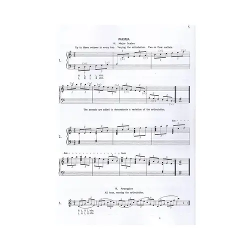 Master Technique Builders for Vibraphone and Marimba: Mallet Instrument Book