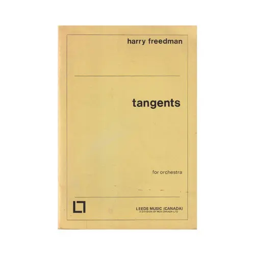 Tangents - symphonic variations for orchestra - study score