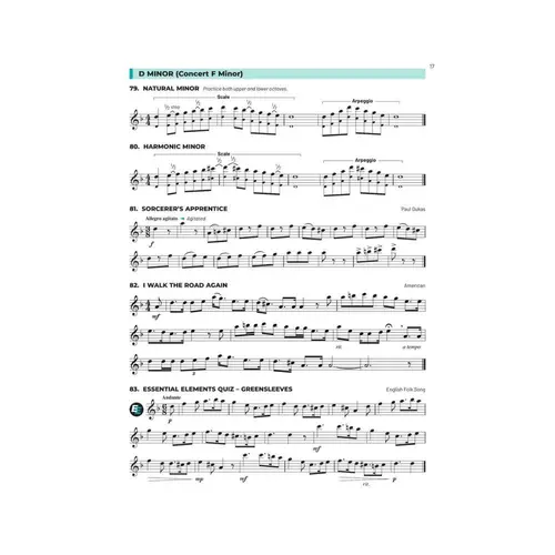 Essential Technique for Band – Eb Alto Saxophone Book 3 with Online Resources