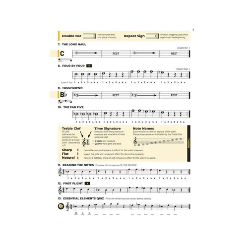 Essential Elements for Band – Flute Book 1 with Online resources