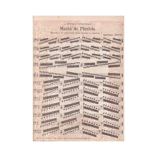 Manhã Do Pianista  (Edição Antiga)
