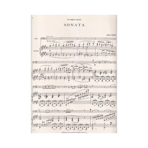 Sonata In F Sharp Minor  (Edição Antiga)