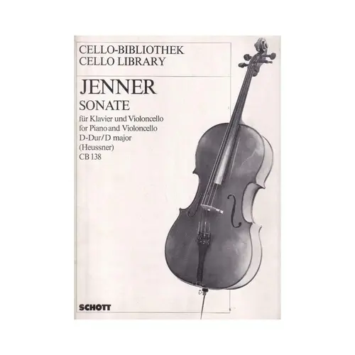 Sonate D Dur Fur Violoncello
