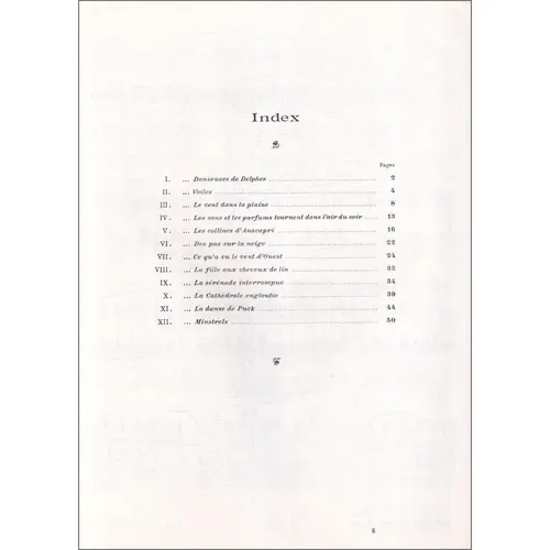 Preludes - premier livre para piano