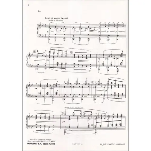 Preludes - premier livre para piano