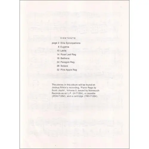 Piano Rags - Vol.2