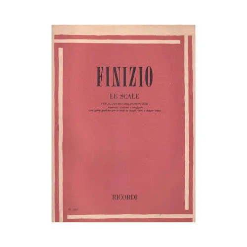 Le Scale  Per Lo Studio Del Piano  (Edição Antiga)