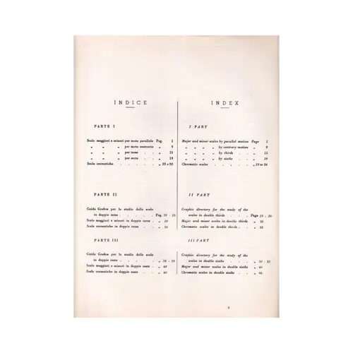 Le Scale  Per Lo Studio Del Piano  (Edição Antiga)