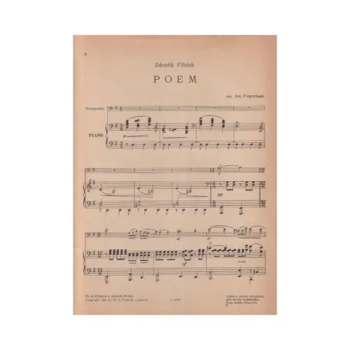 Poem (Cello)