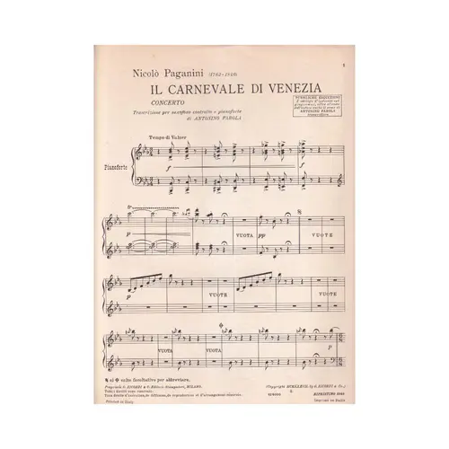 Il Carnevale Di Venezia