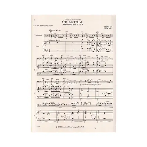 Orientale -Kaleidoscope-Op.50-N.9