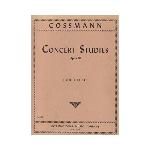 Concert Studies For Cello - Op.10