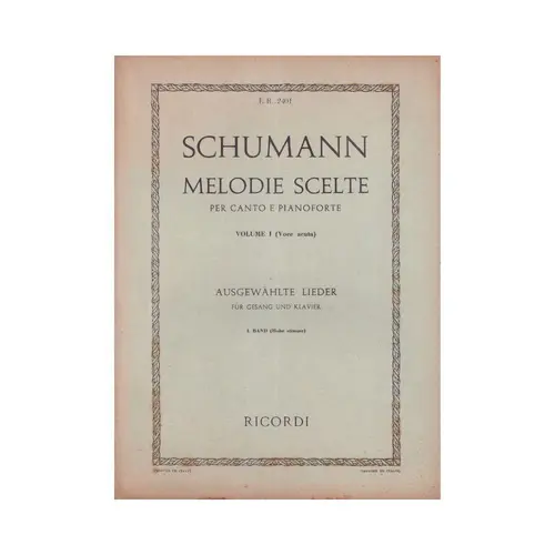Melodie Scelte -Vol.I -Voz Aguda