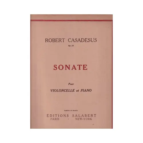 Sonate - Op.22  (Edição Antiga)