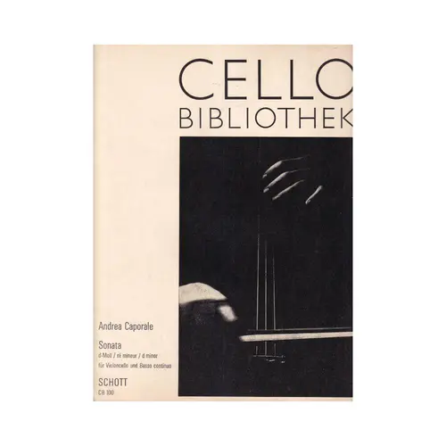 Sonata D Moll Fur Violoncello