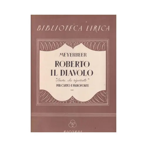 Roberto Il Diavolo-Suore,Che..