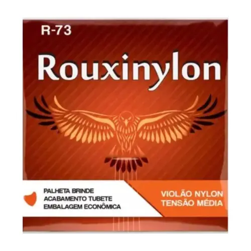 Encordoamento para Violão Nylon R73 Tensão Media Rouxinox