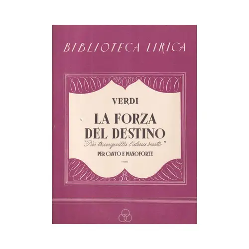 La Forza Del Destino  - Piu Tranquilla..  (Edição Antiga)