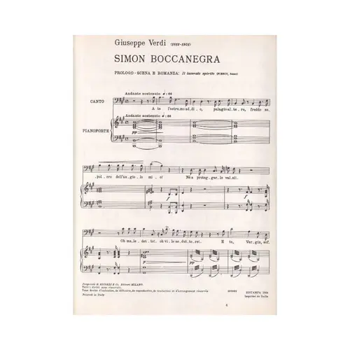 Simon Boccanegra - Il Lacerato Spirito