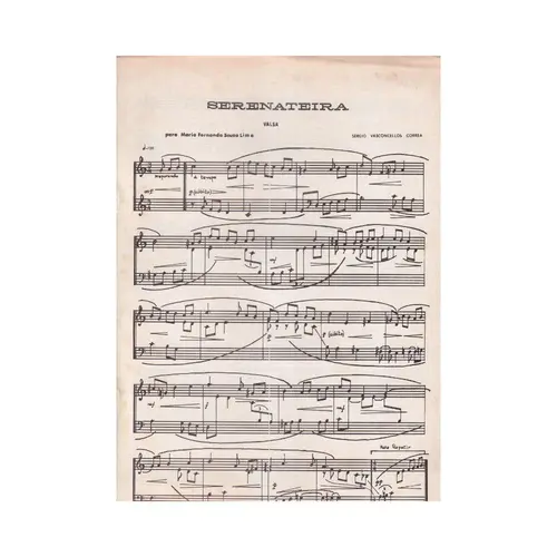 Serenateira (1973) para piano