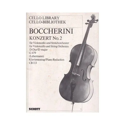 Konzert N.2  - D Dur Fur Violoncello  G 479