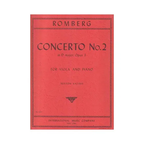 Concerto N.2 In D Maj-Op.3