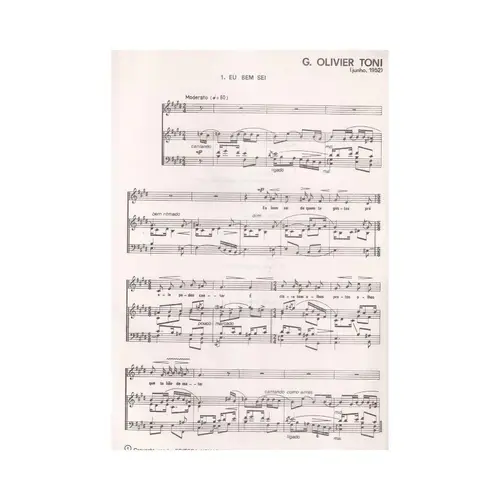 Canções Brejeiras para canto e piano