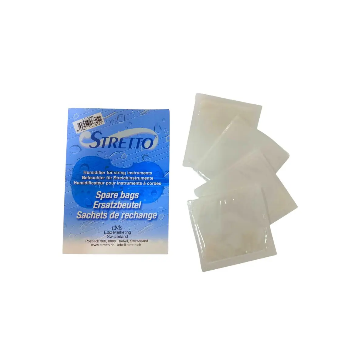Refil para humidificador Stretto violão 1071 (4 unidades)