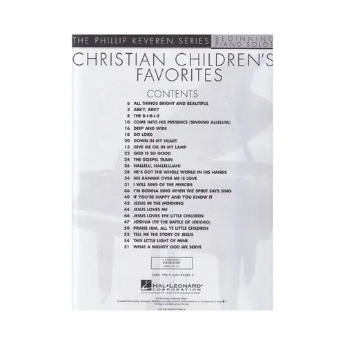 Christian Children´S Favorites