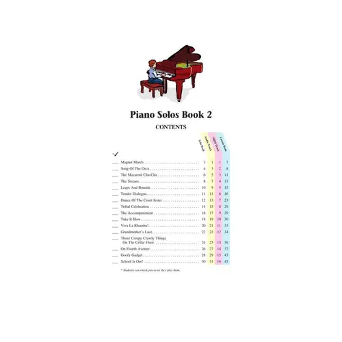 Piano Solos - Book 2 - Book Only