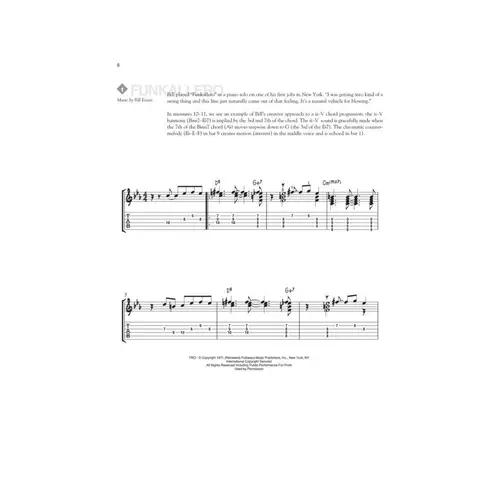 Bill Evans - Guitar Book