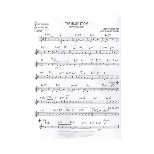 Rodgers And Hart - Jazz Play Along Vol.11