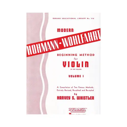 Modern Hohmann-Wohlfahrt Beginning Method For Violin Book 1