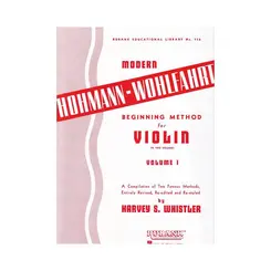 Modern Hohmann-Wohlfahrt Beginning Method For Violin Book 1