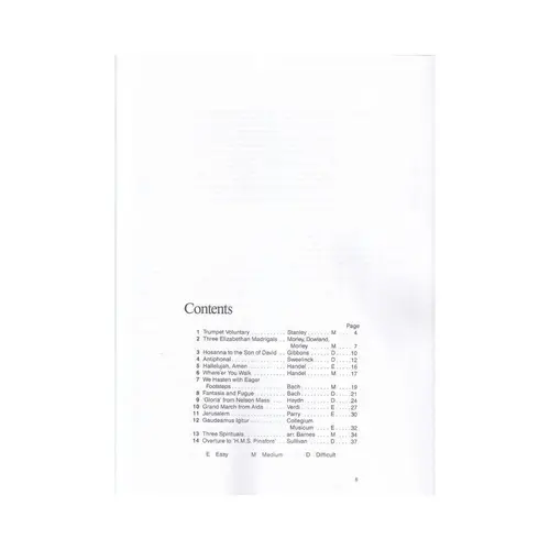 The Canadian Brass Book Of Advanced Quintets - 1St Trumpet