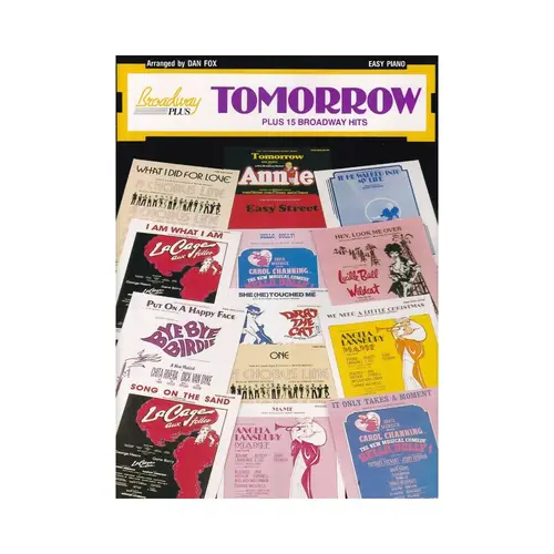 Tomorrow Plus 15 Broadway Hits - Easy Piano