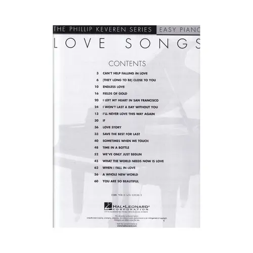 Love Songs