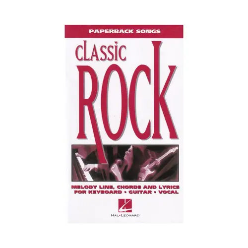 Classic Rock - Paperback Songs