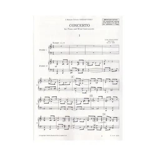 Concerto for Piano and Wind Instruments
