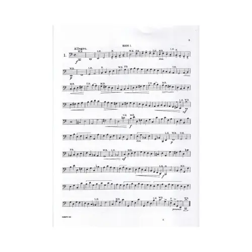 62 Select Studies For Violoncello - Vol.1  (N.1-34)