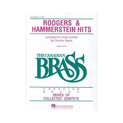 Rodgers E Hammerstein Hits - Trumpet Ii In Bb