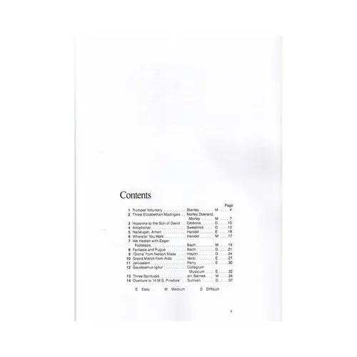 The Canadian Brass Book Of Advanced Quintets - Trombone