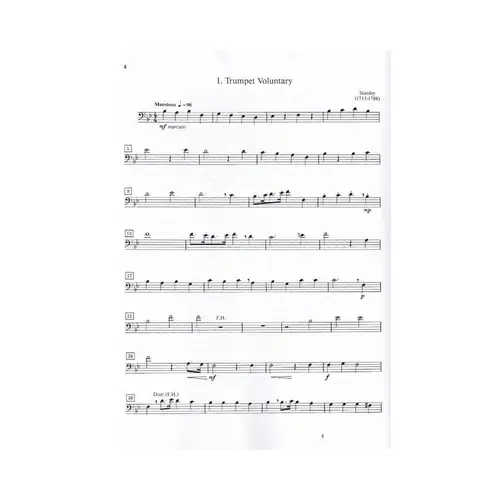 The Canadian Brass Book Of Advanced Quintets - Trombone