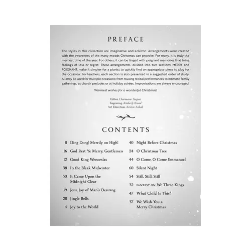 Christmas Imaginations for Piano Solo