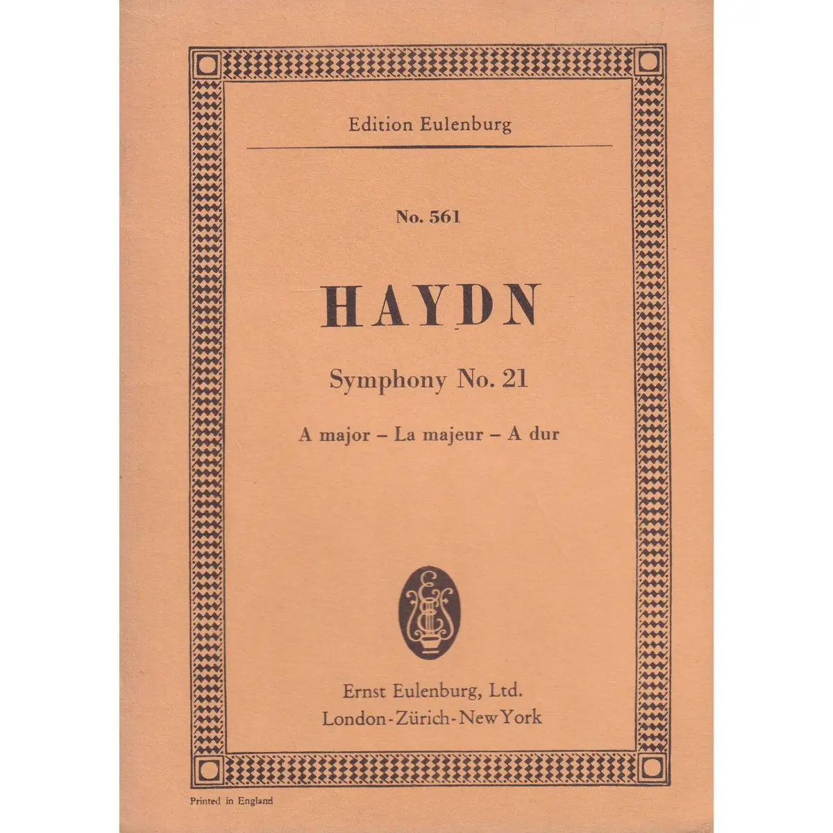 Symphony N.21 A Major