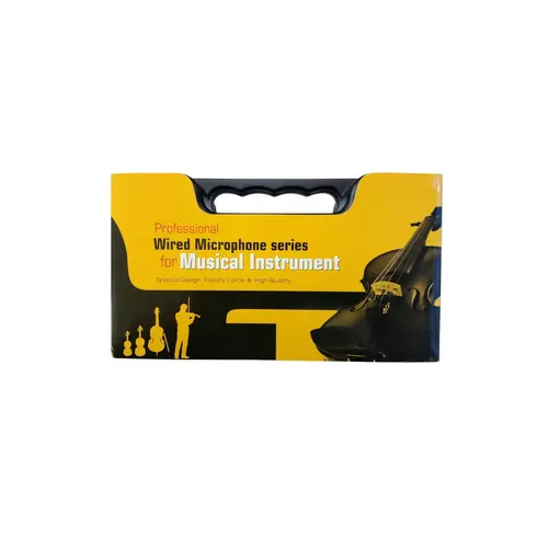 Microfone para violino e instr. de sopro Custom Sound CSMS V1+cabo e adpatador