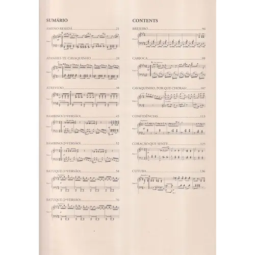 Peças para 2 Pianos - Vol.1
